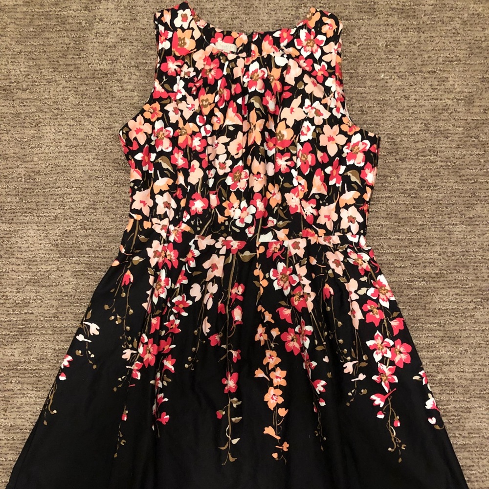 Talbots Fit and Flare Floral Dress
